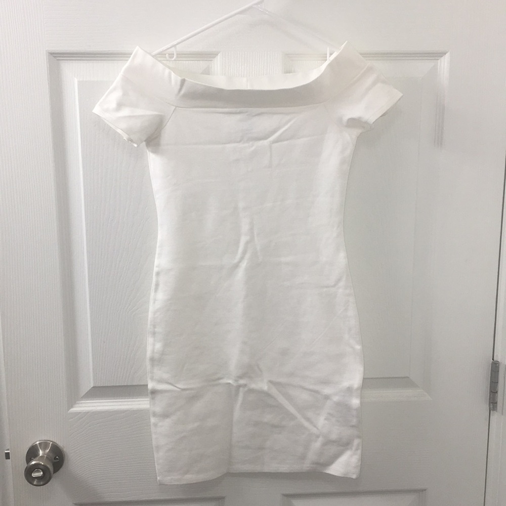 NWOT - Off White Forever 21 Fitted Mini Dress